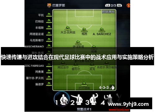 快速传递与进攻结合在现代足球比赛中的战术应用与实施策略分析