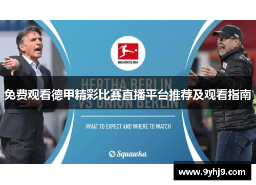 免费观看德甲精彩比赛直播平台推荐及观看指南